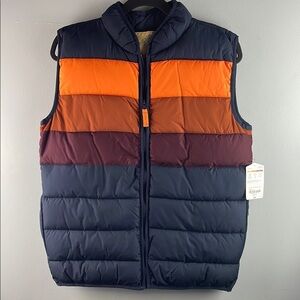 There abouts Colorblock Puffer Vest